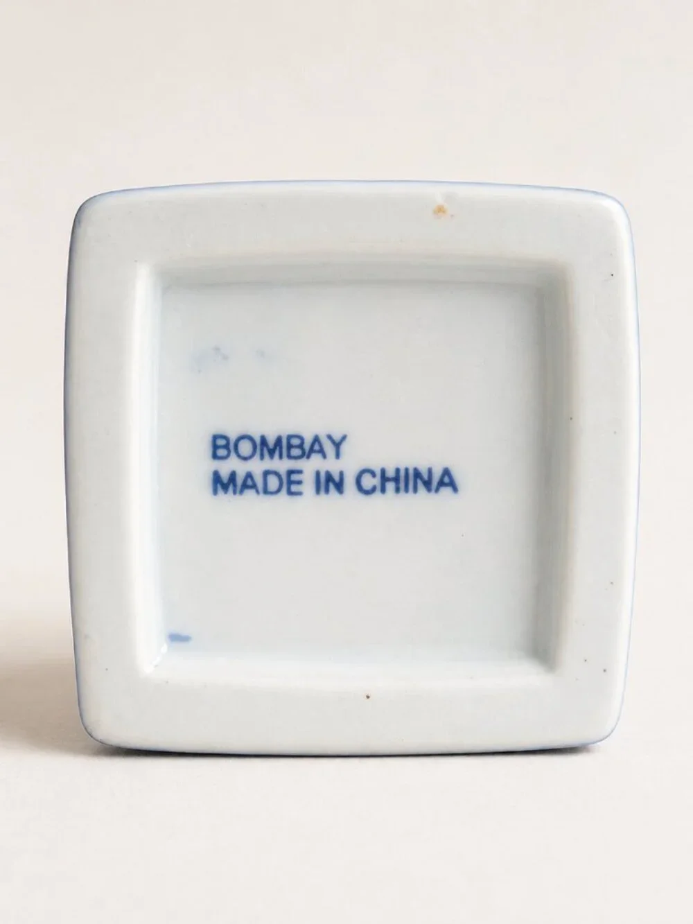 Designer-Inspired Blue & White Chinoiserie Obelisk Candle Holder Bombay Co. 10